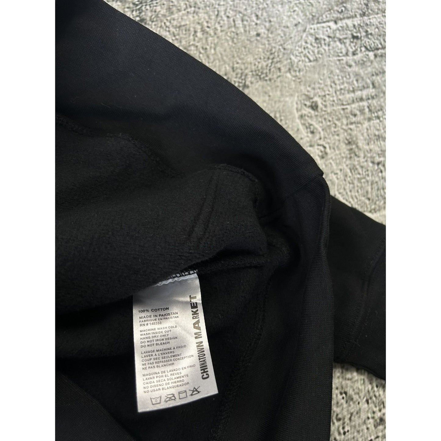 Chinatown Market black hoodie big logo
