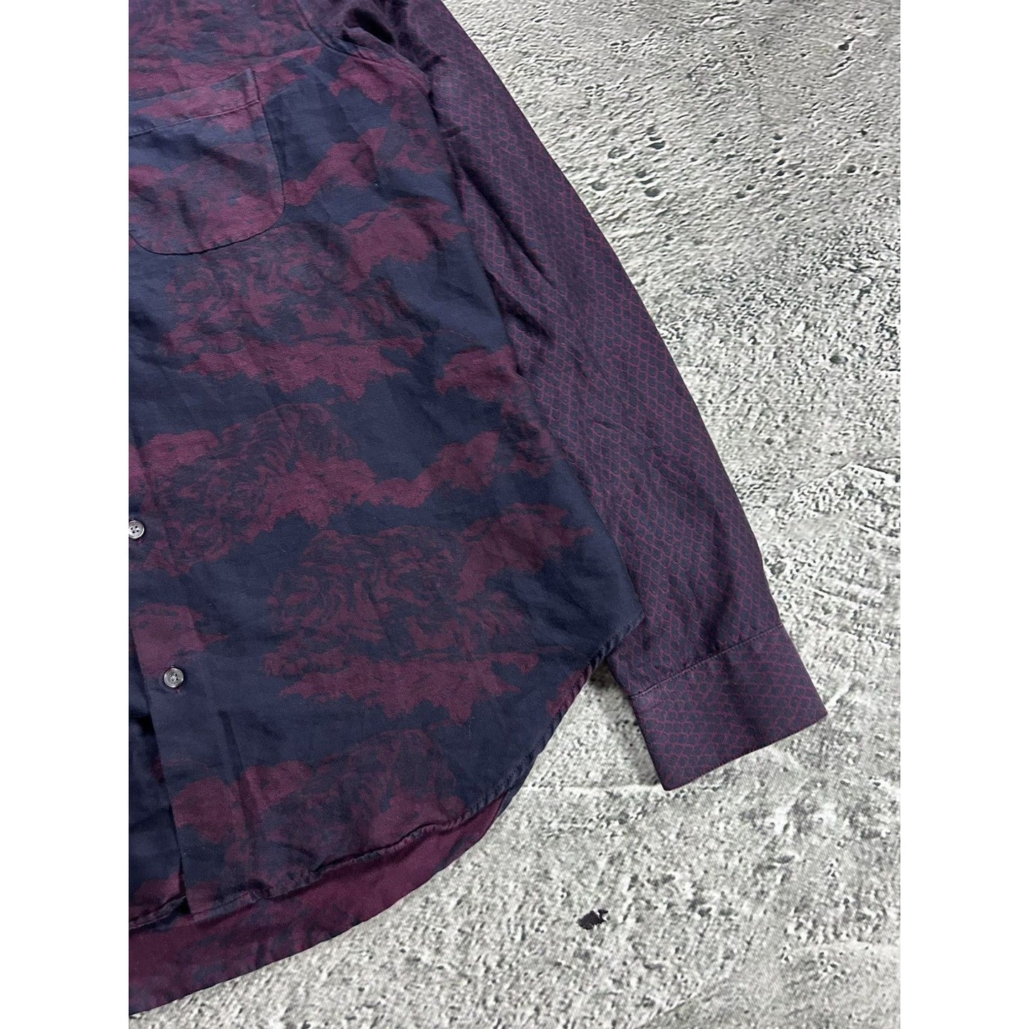 Kenzo shirt purple button-up