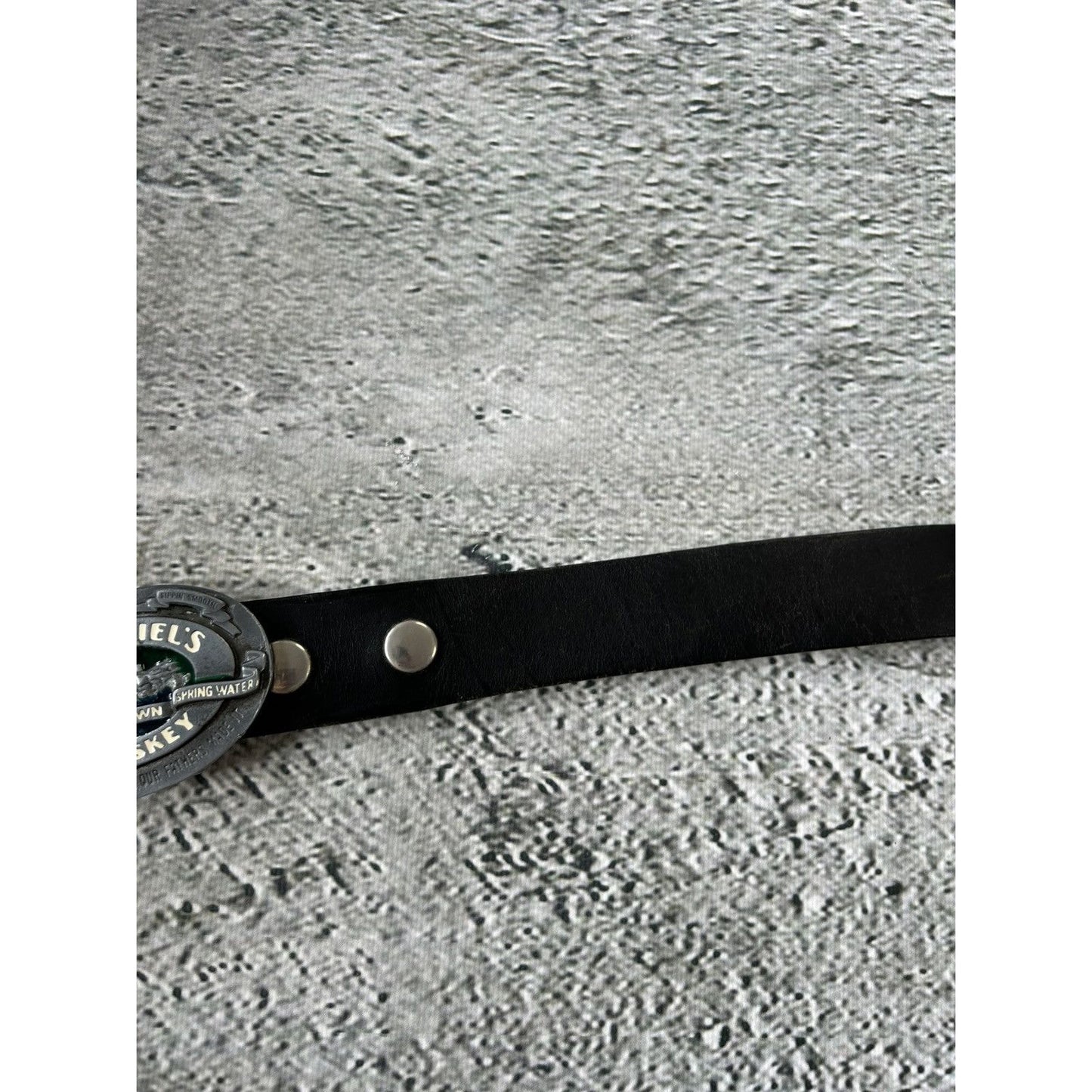 Jack Daniels belt vintage big buckle