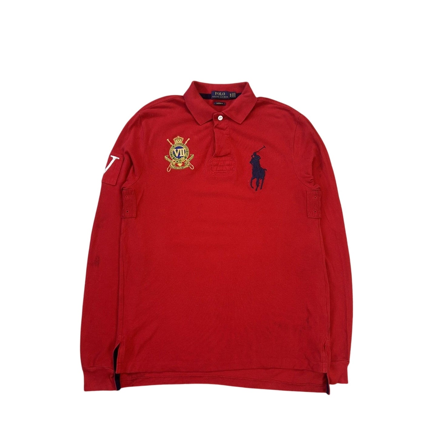 Chief Keef Polo Ralph Lauren red longsleeve big pony