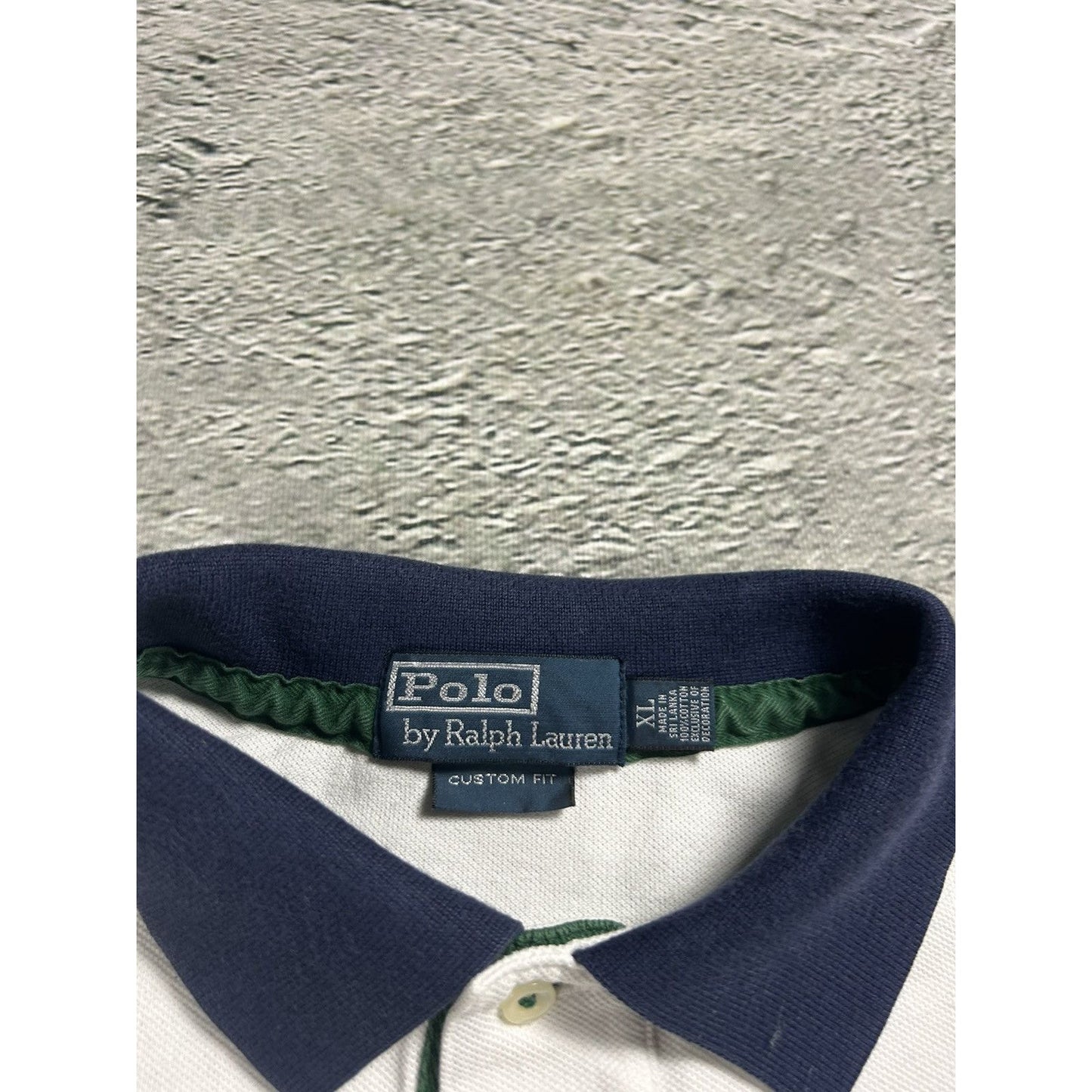 Chief Keef Polo Ralph Lauren vintage big pony white