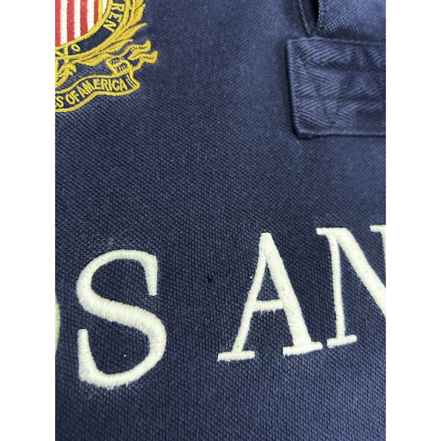 Chief Keef Polo Ralph Lauren Los Angeles vintage shirt navy