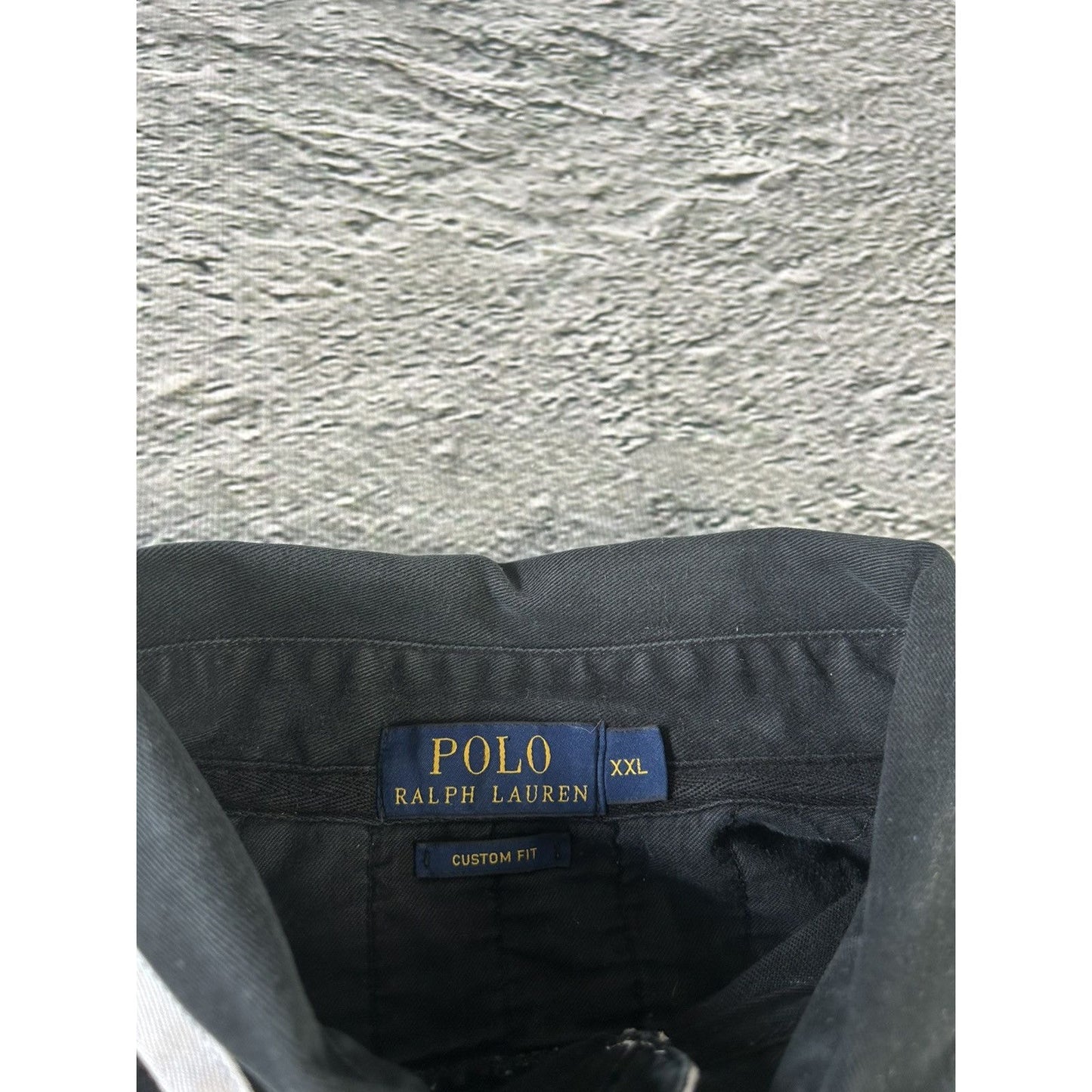 Chief Keef Polo Ralph Lauren longsleeve big logo black white