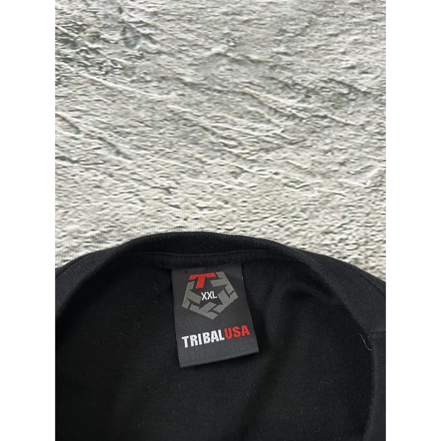 Tribal Y2K longsleeve black big logo USA streetwear crewneck