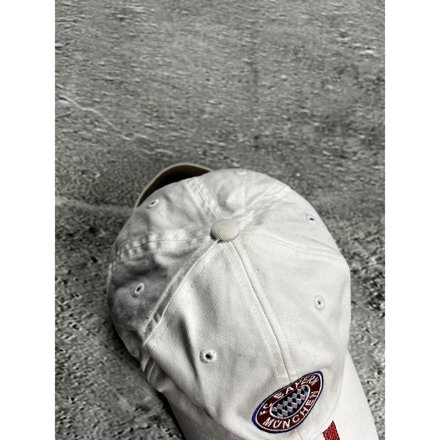 Bayern Munich Adidas cap Vintage 2000s white