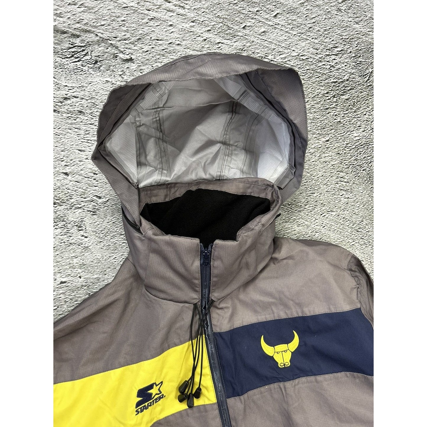 Oxford United Starter vintage track jacket brown
