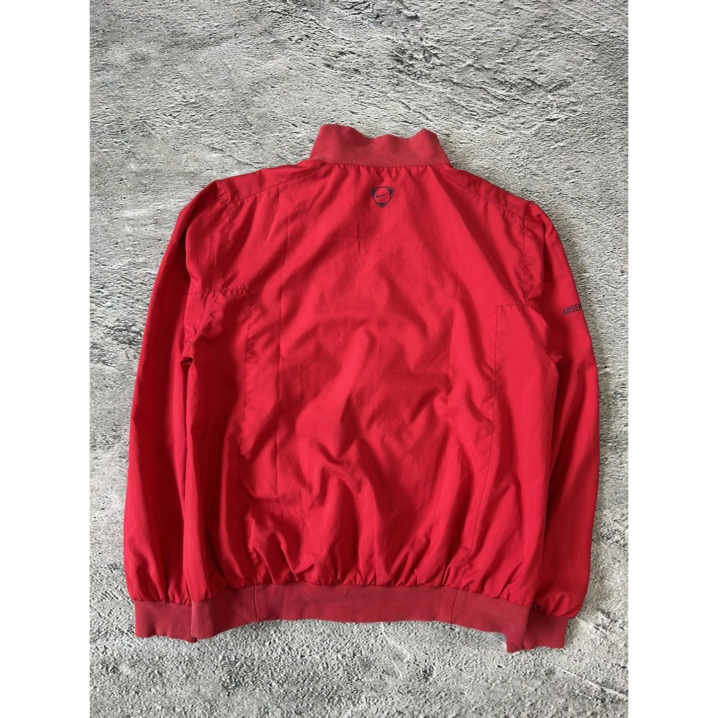 Nike Arsenal track jacket vintage red fly emirates