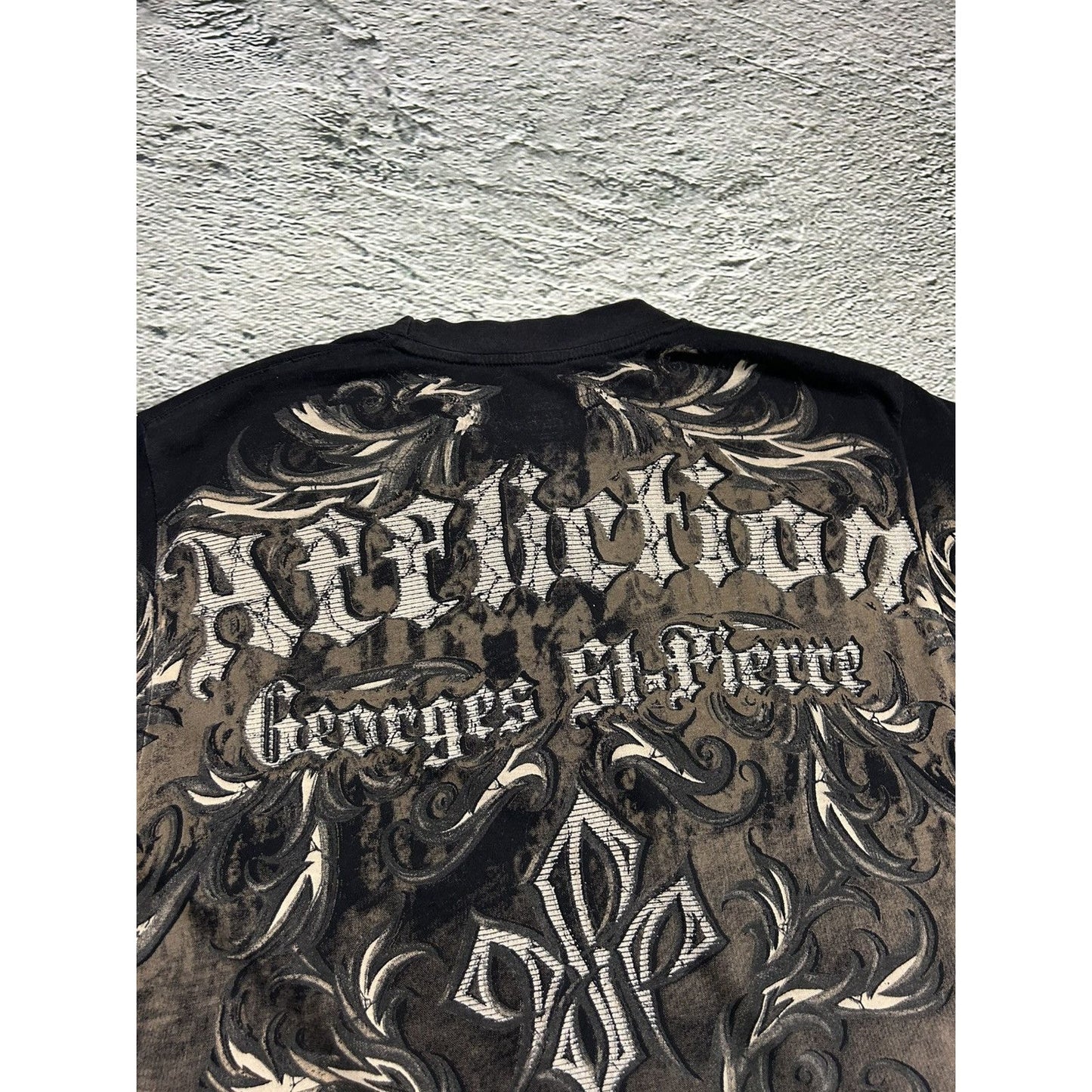 Affliction Vintage black T-shirt Y2K