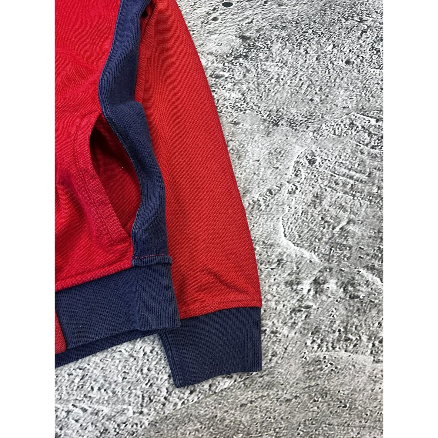 Chief Keef Polo Ralph Lauren red zip sweatshirt big pony red