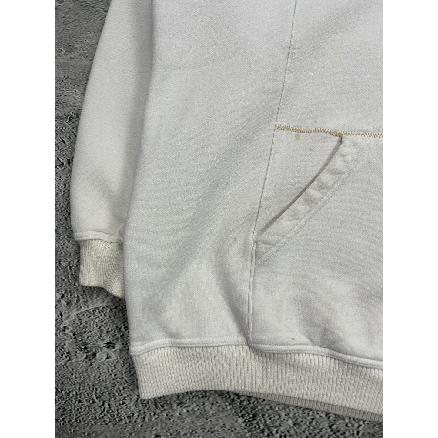 Pelle Pelle hoodie big logo 90s beige sweatshirt