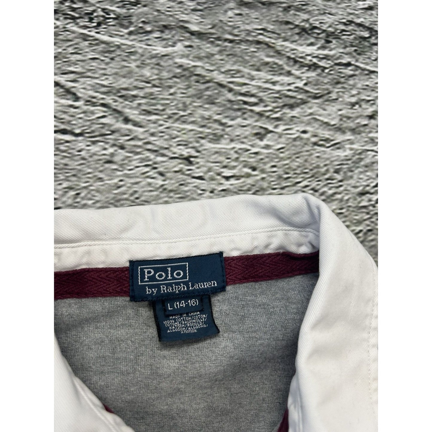 Chief Keef Polo Ralph Lauren grey longsleeve big pony