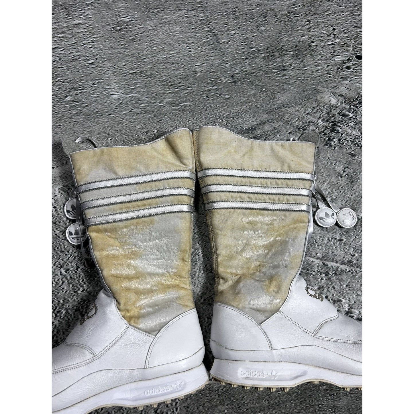 2000s Adidas x Missy Elliott snow boots high