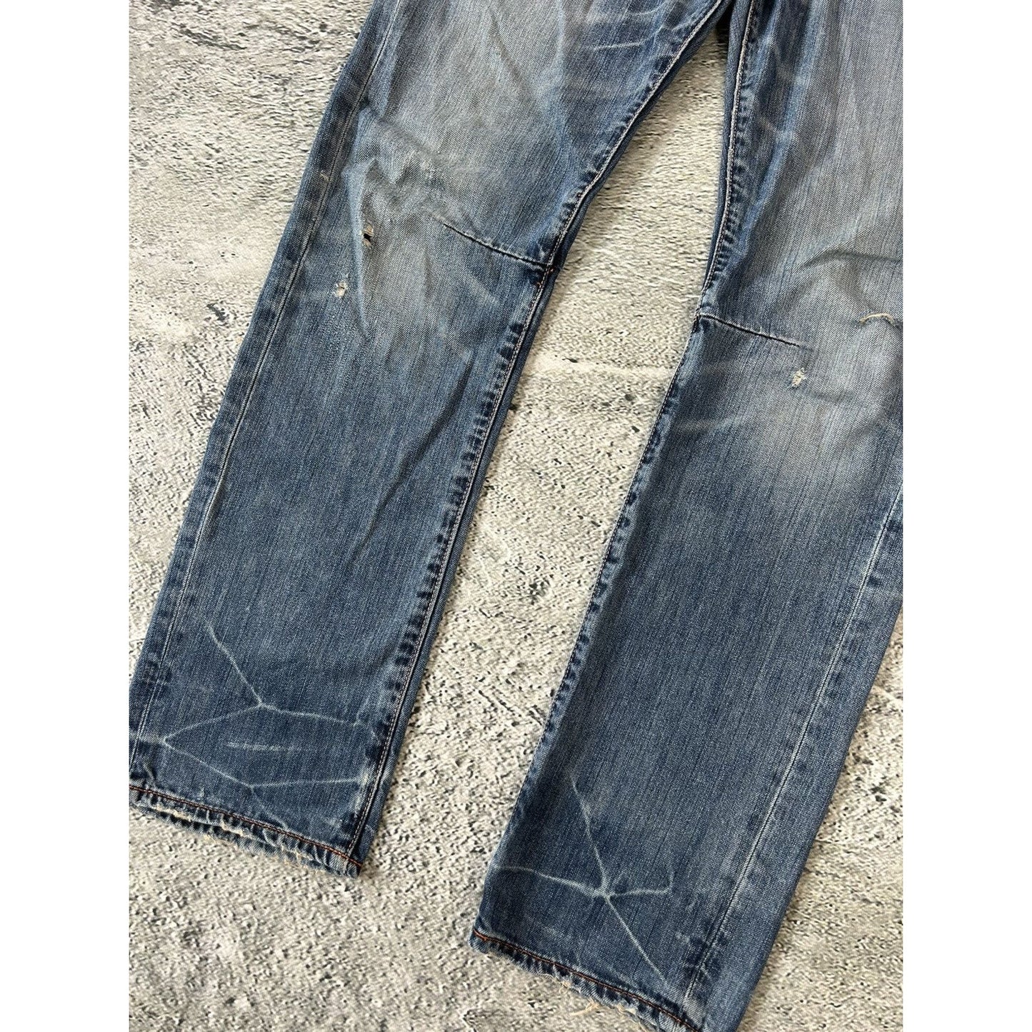 Ed Hardy Christian Audigier vintage jeans big logo pants