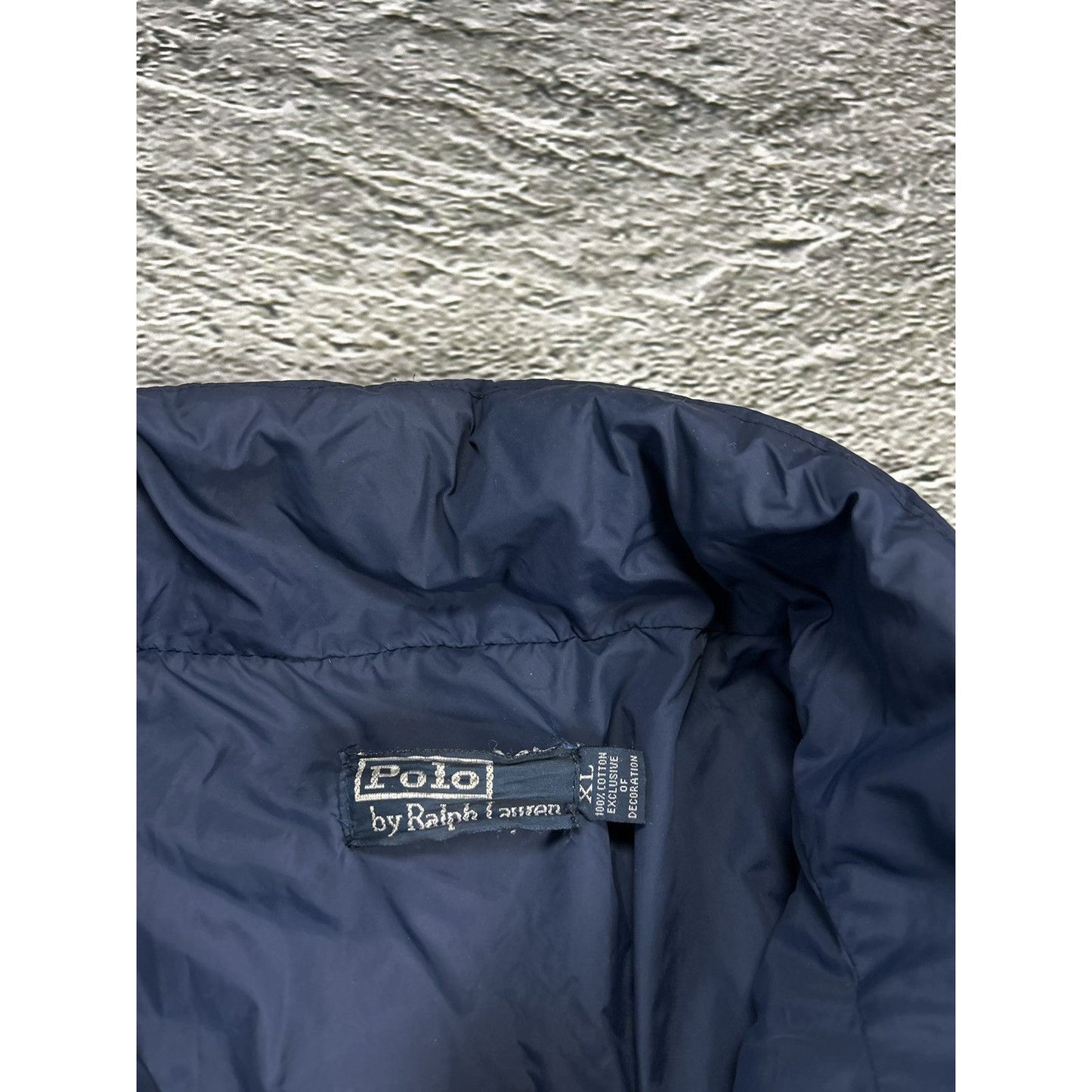 Chief Keef Polo Ralph Lauren vintage navy USA padded jacket