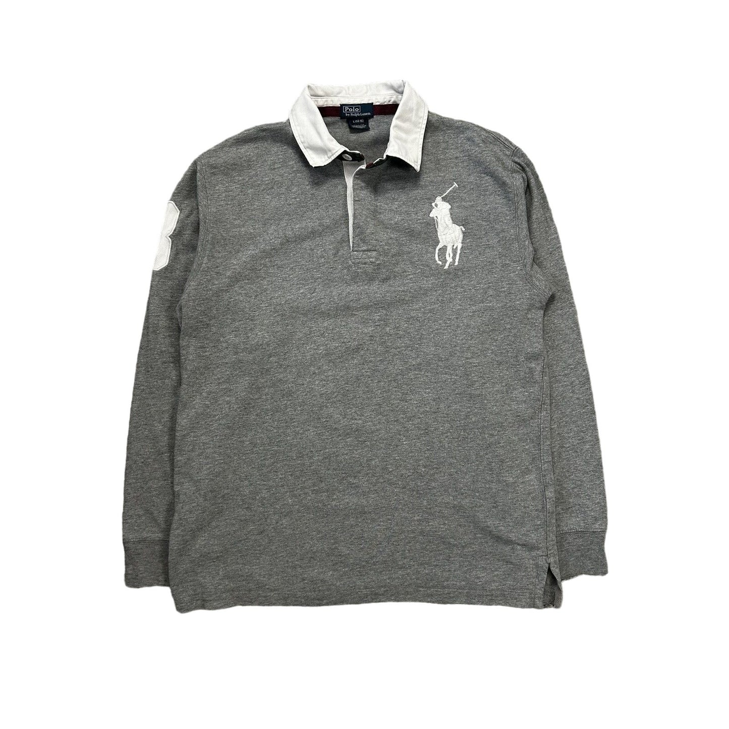 Chief Keef Polo Ralph Lauren grey longsleeve big pony