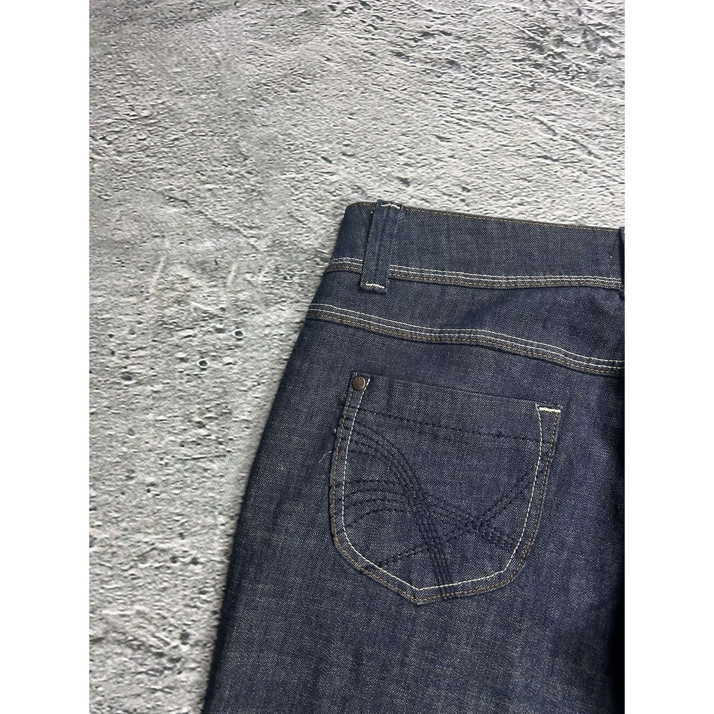 Y2K jeans flared navy bootcut cherokee
