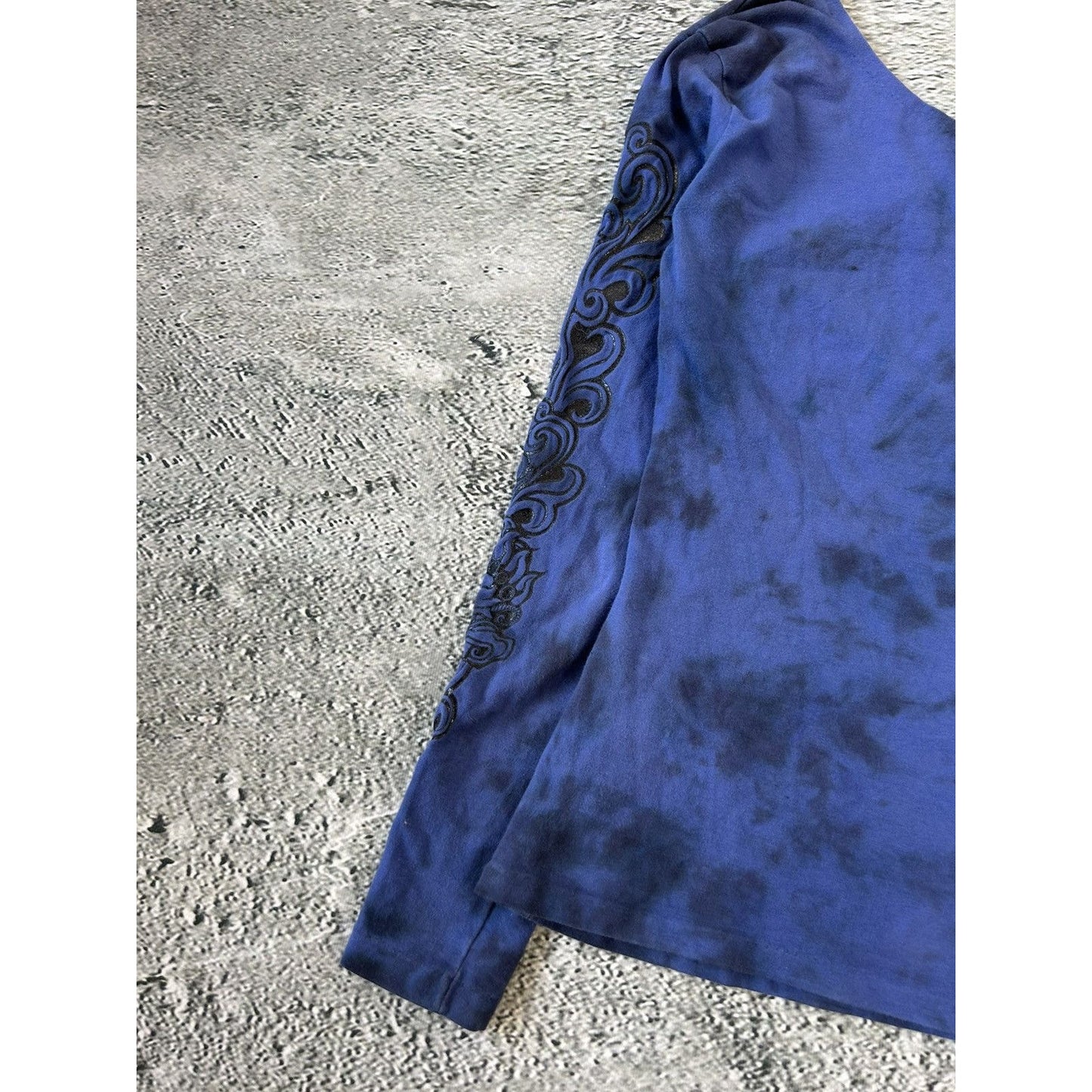 Vintage Y2K Longsleeve navy blue