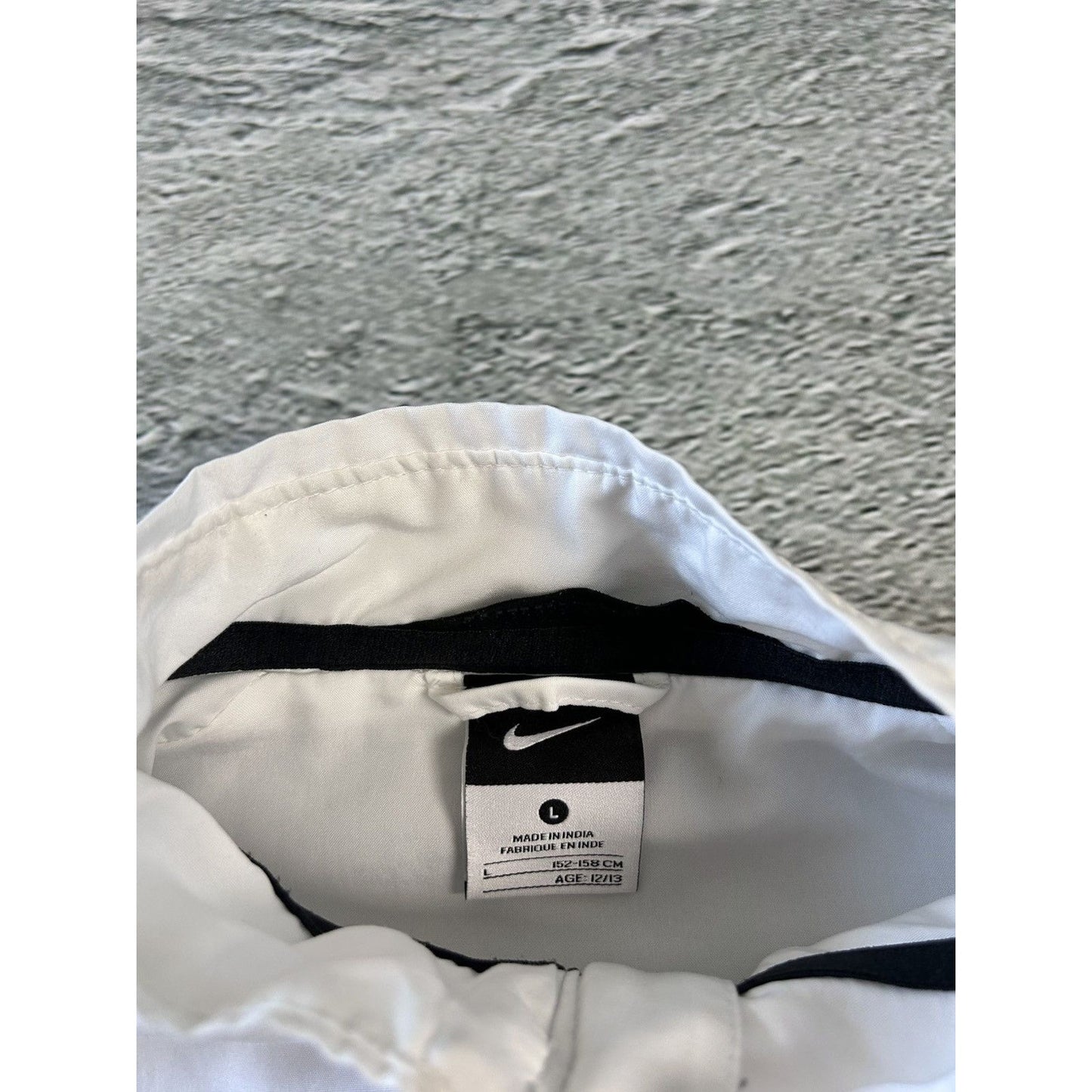 Juventus Nike track suit vintage white black drill Y2K
