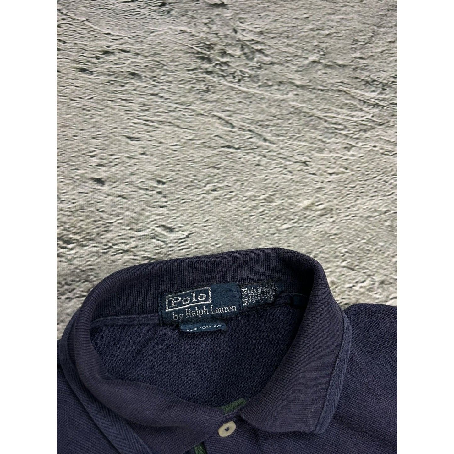 Chief Keef Polo Ralph Lauren vintage navy khaki t-shirt
