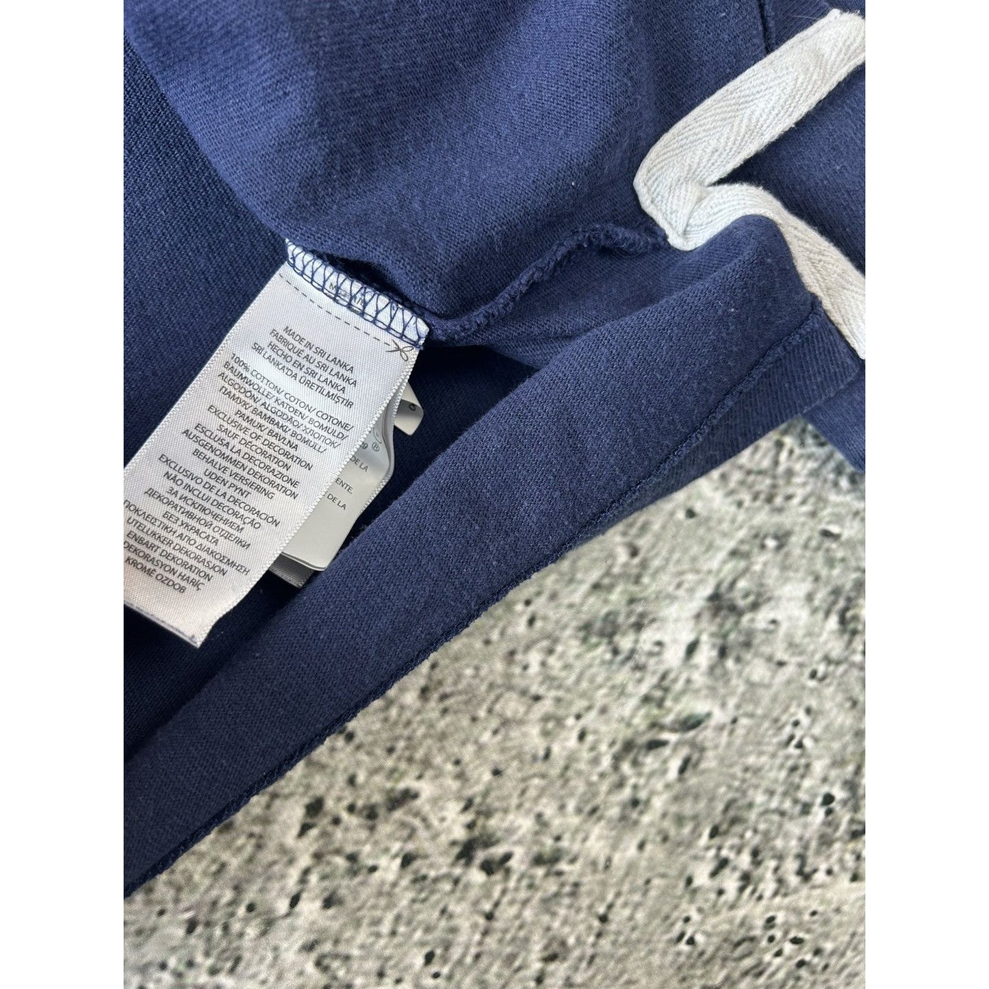 Chief Keef Polo Ralph Lauren navy longsleeve big pony
