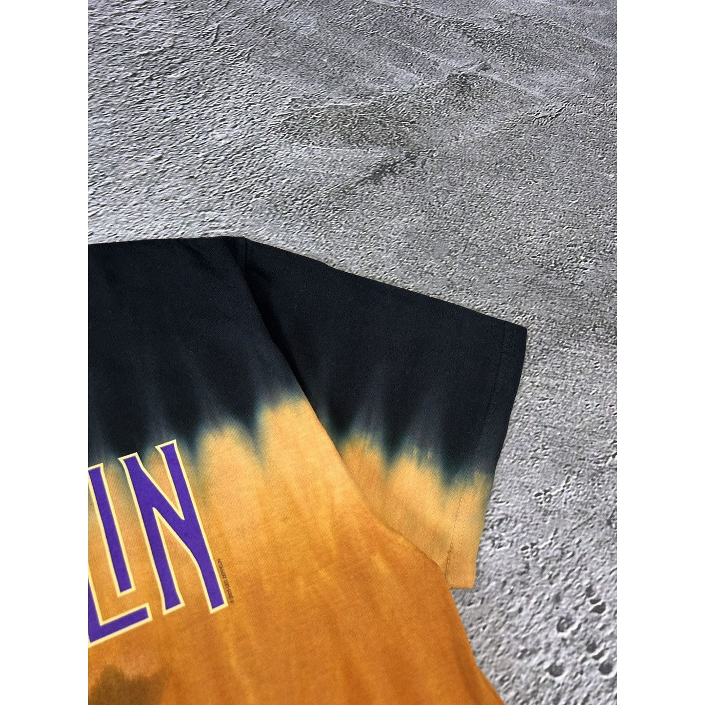 Vintage Led Zeppelin Liquid Blue Tie Dye T-Shirt 2005 tiedye