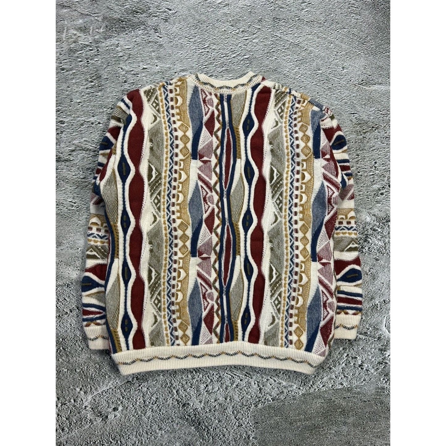 Coogi style sweater vintage purely Australian Clothing Co