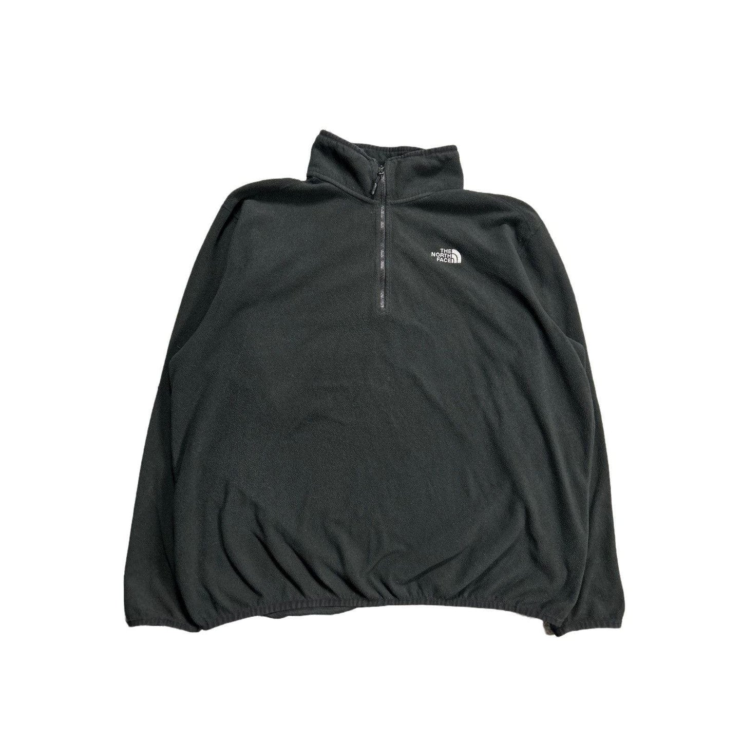 The North Face fleece halfzip black vintage gorpcore