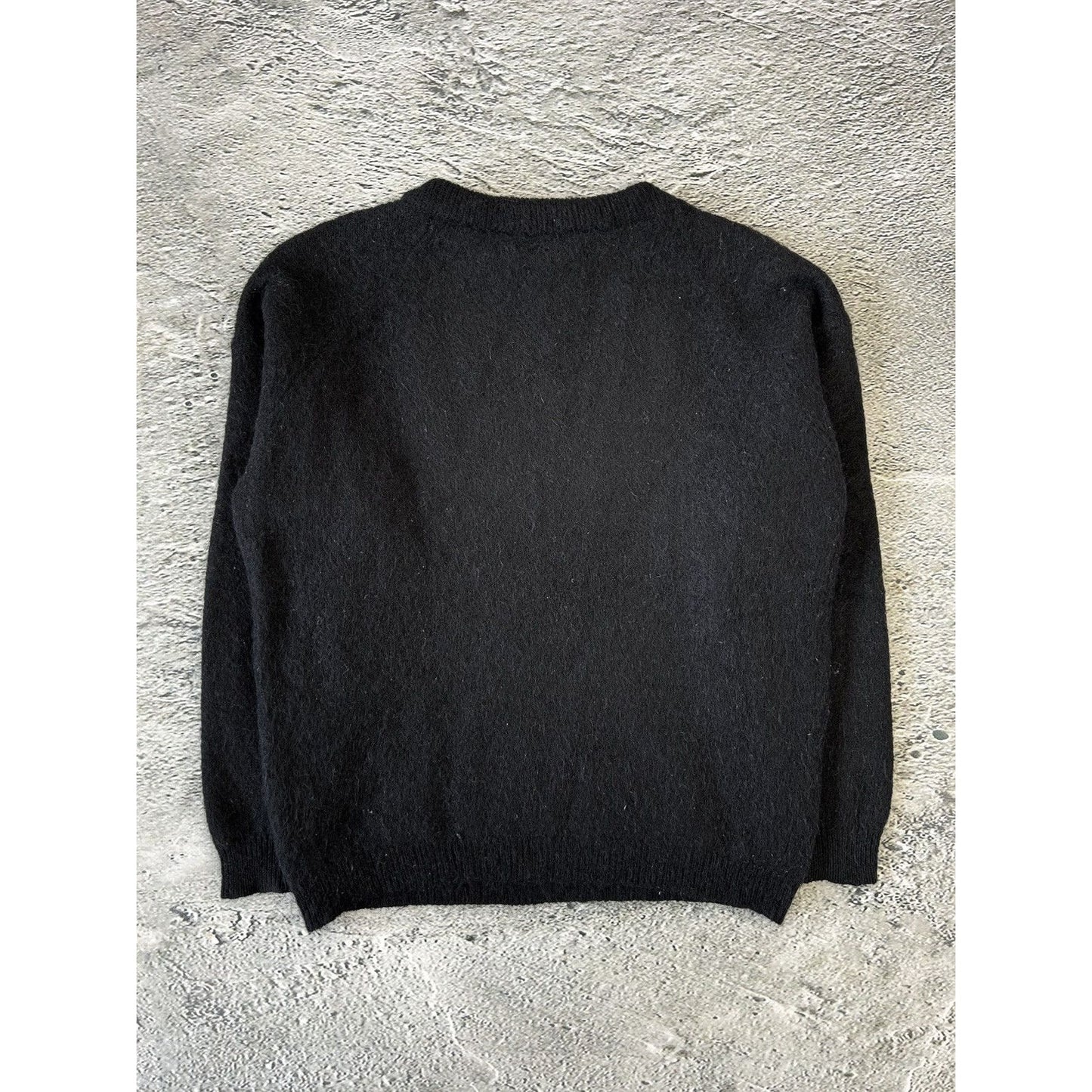 Acne Studios mohair sweater dramatic moh paw15 black