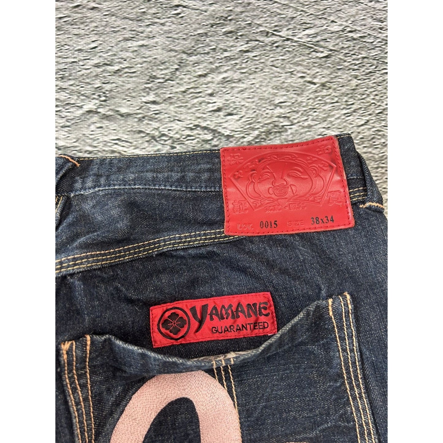 Evisu Yamane jeans vintage Japanese selvedge denim pants