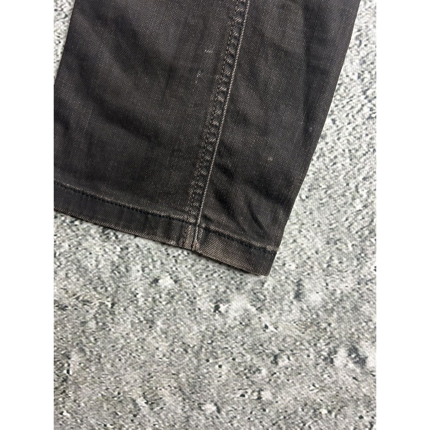 Y2K jeans flared brown cargo