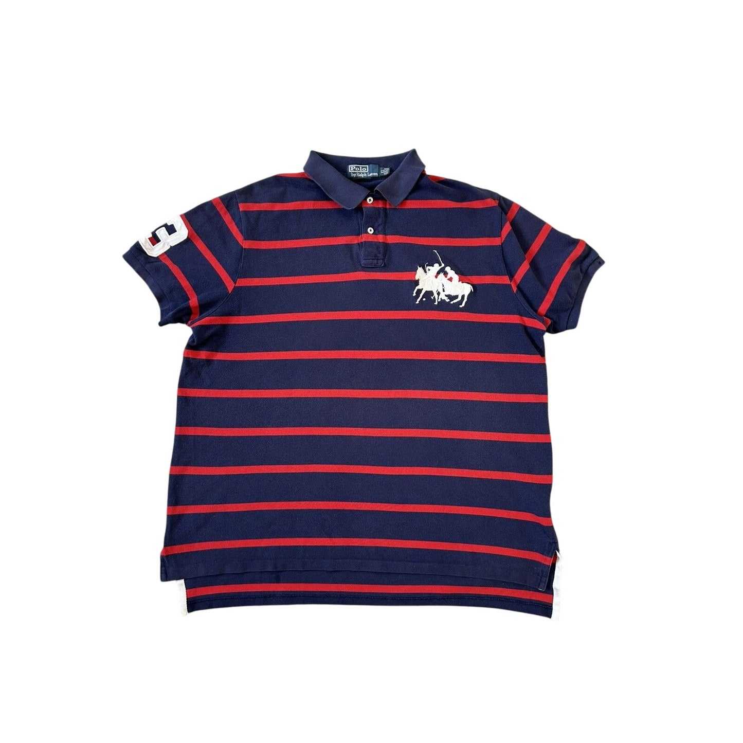 Chief Keef Polo Ralph Lauren navy red striped big pony