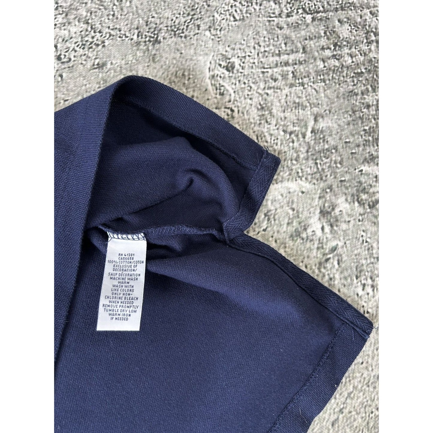 Chief Keef Polo Ralph Lauren Los Angeles vintage navy polo