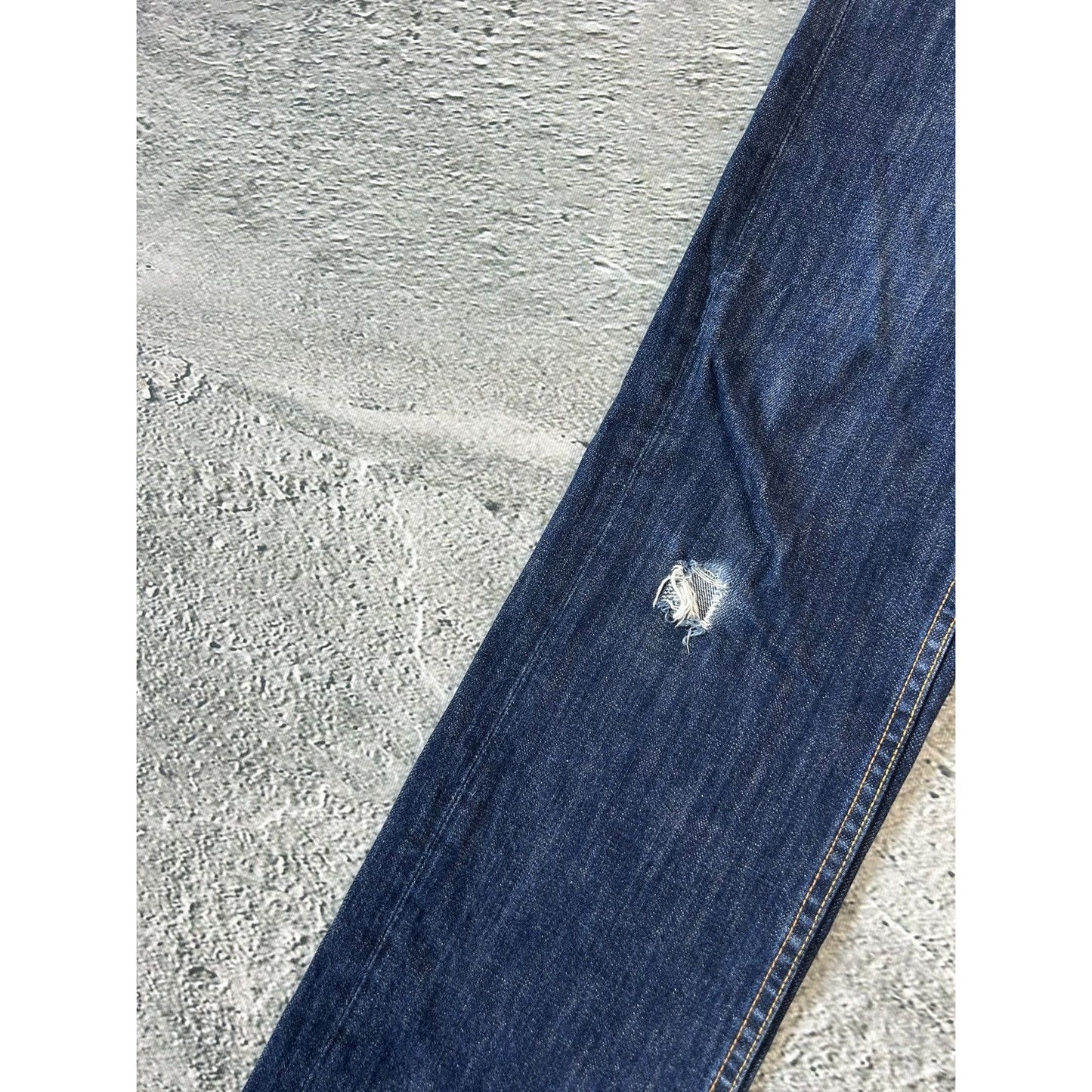 Evisu jeans vintage seagull logo denim pants blue Genes