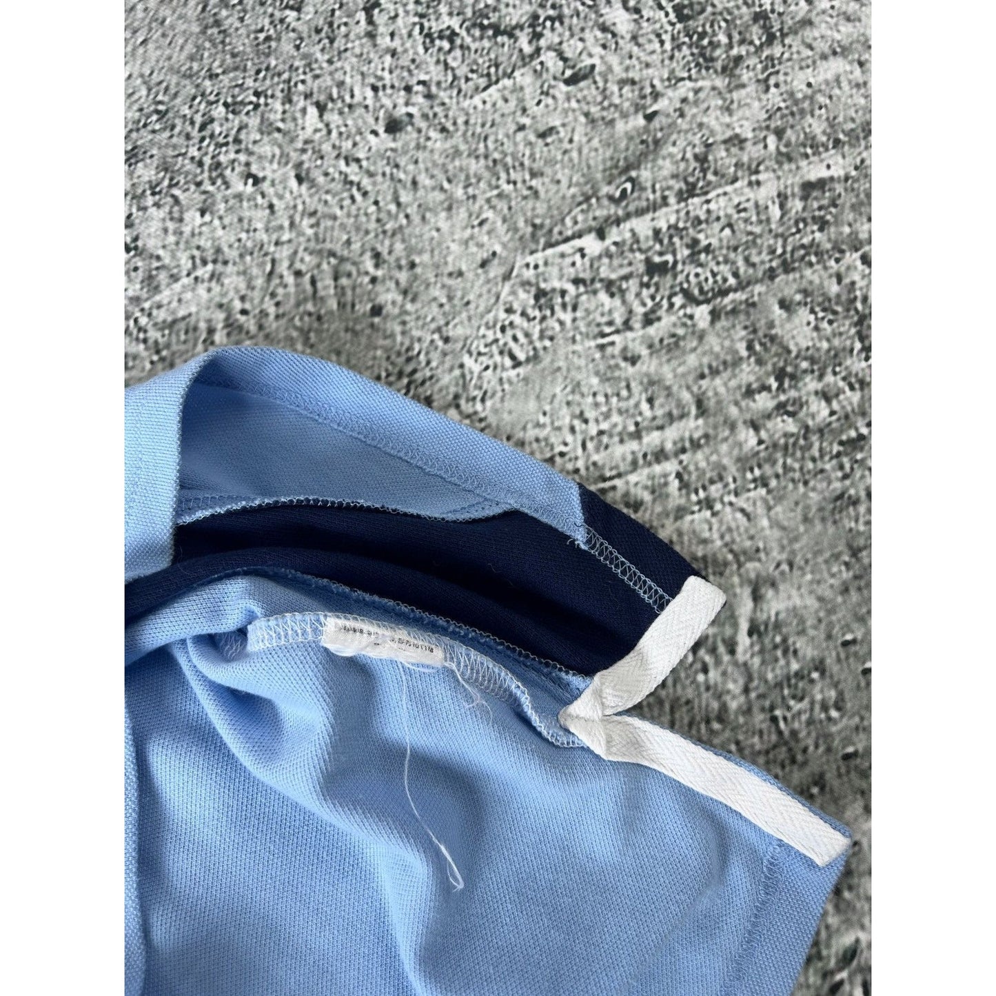 Chief Keef Polo Ralph Lauren T-shirt vintage baby blue navy