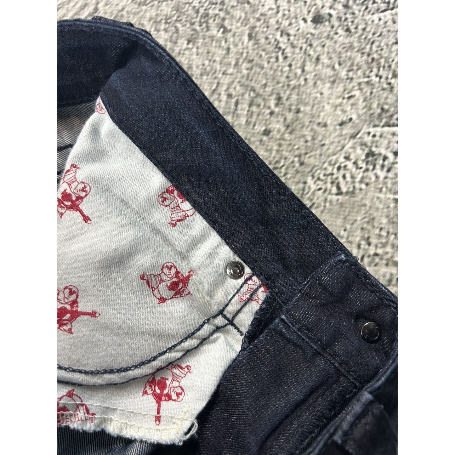 True Religion navy blue jeans Y2K bootcut vintage