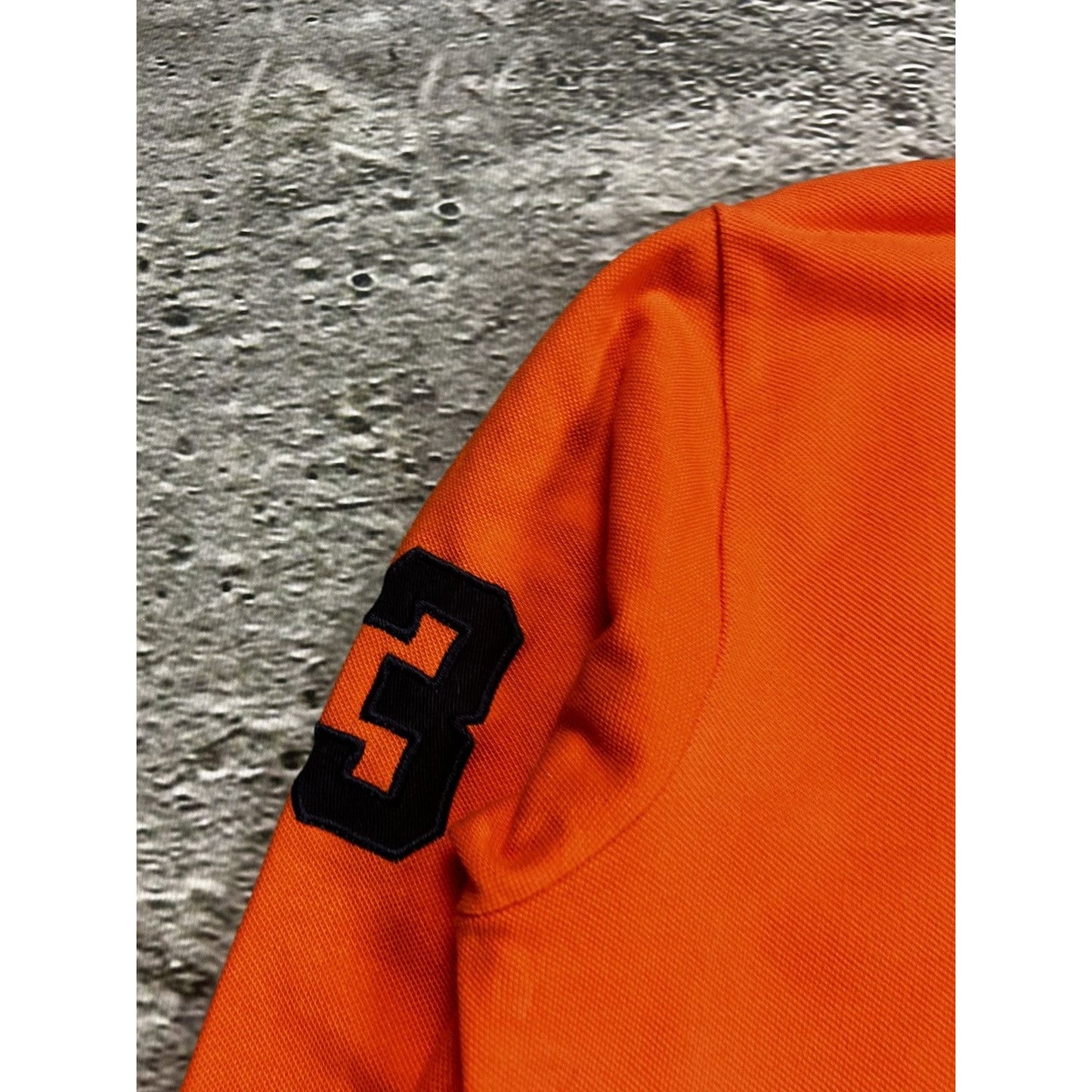 Chief Keef Polo Ralph Lauren orange big pony longsleeve
