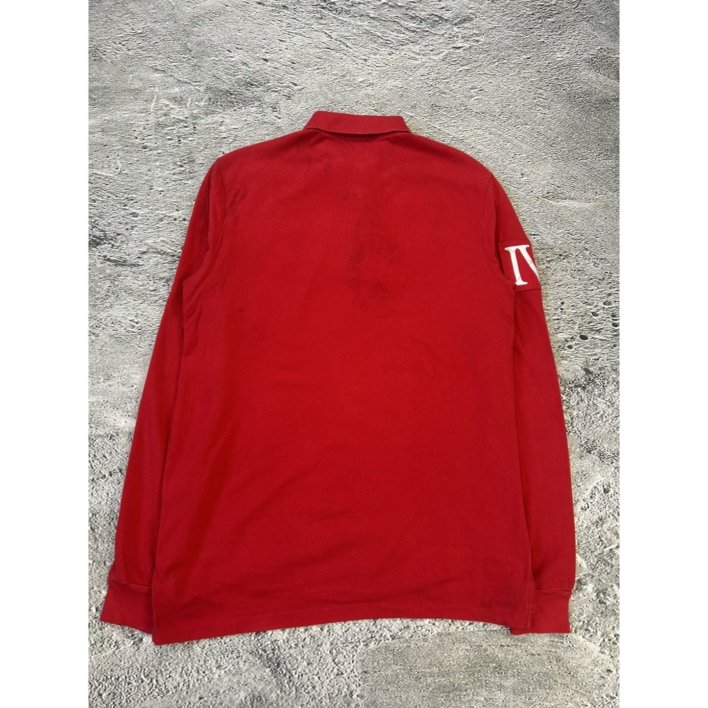 Chief Keef Polo Ralph Lauren red longsleeve big pony