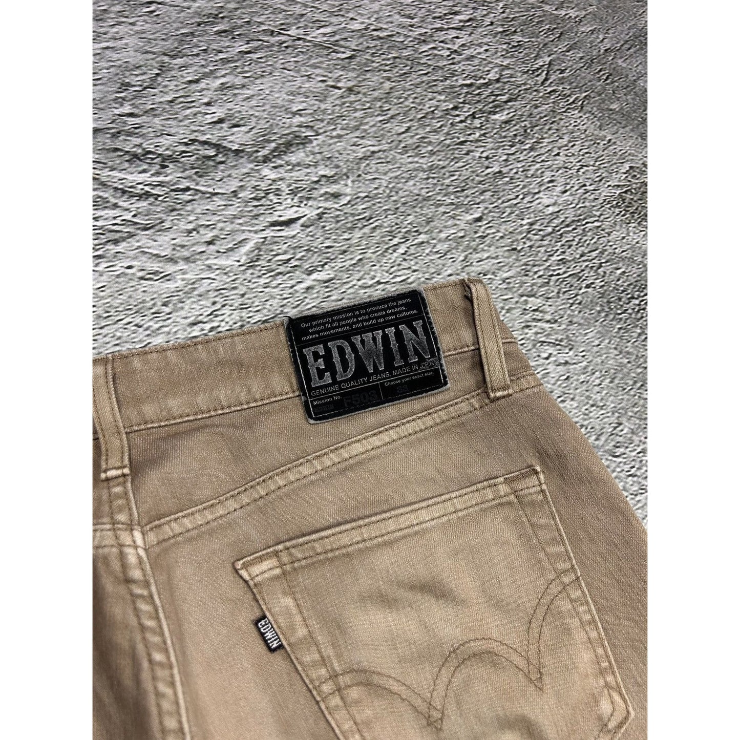 Edwin Vintage Jeans Shorts Wide Leg Jorts