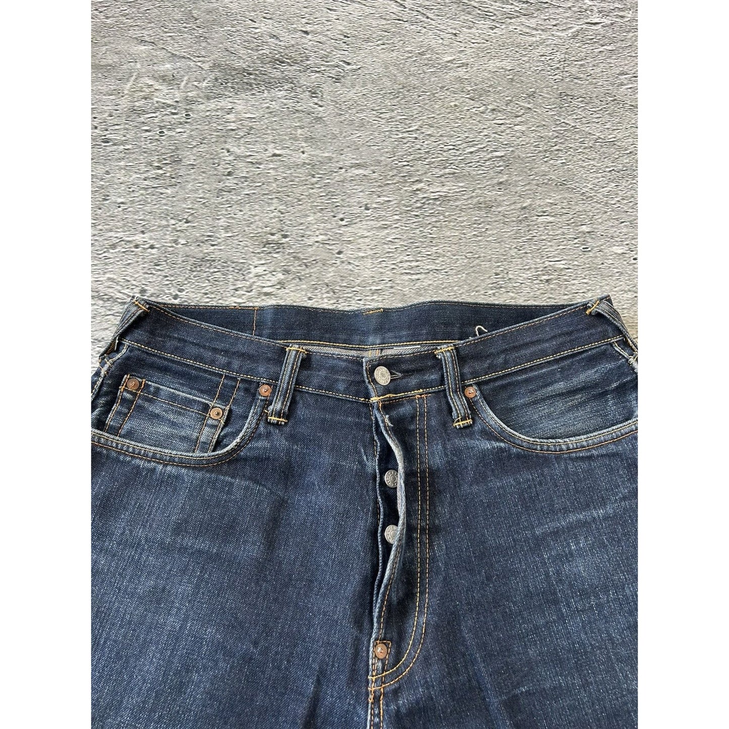 Evisu jeans vintage big logo selvedge denim Before Anyone