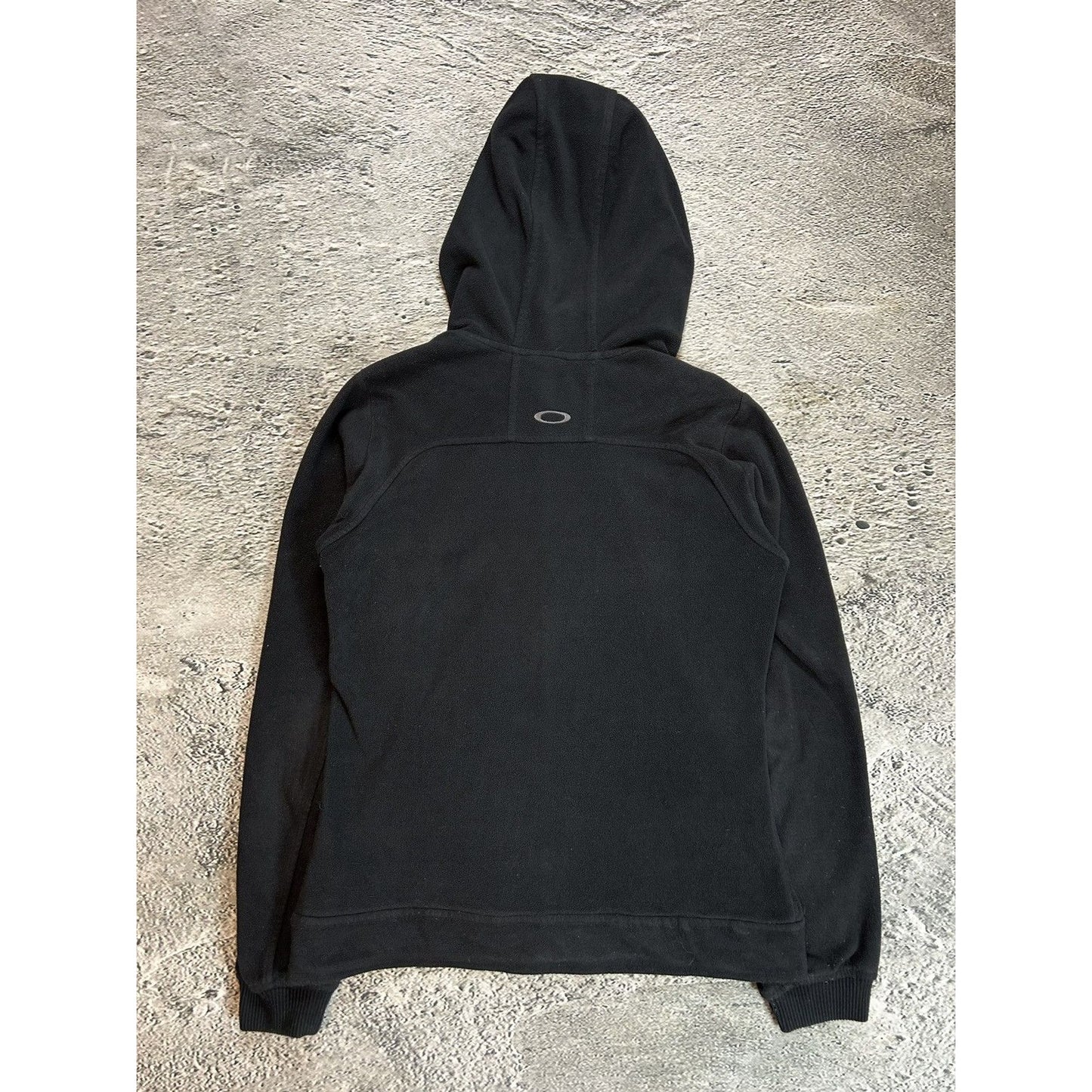 Oakley ninja fleece hoodie vintage black sweatshirt Y2K