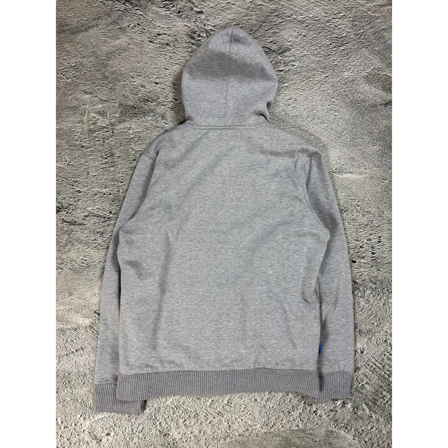 Diesel vintage zip hoodie grey blue Y2K