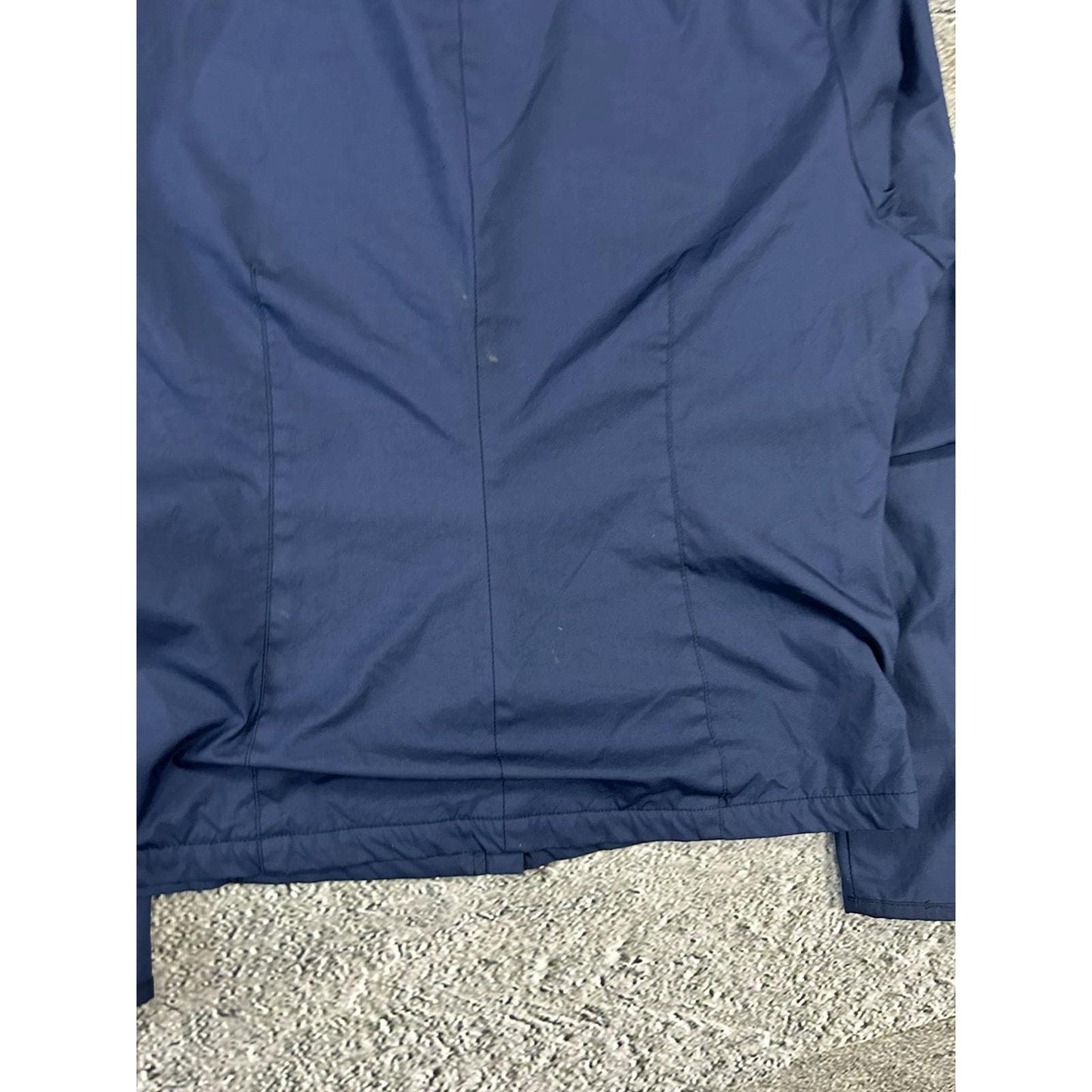 Nike Court track jacket nylon blue black vintage drill Y2K