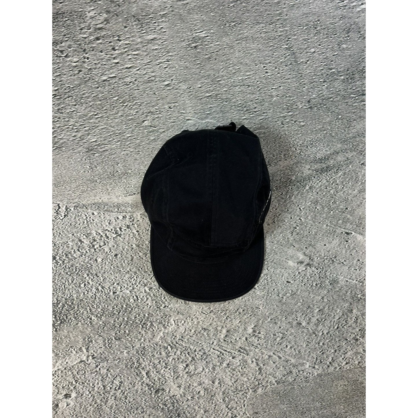 Supreme Side Zip Camp Cap Black SS26