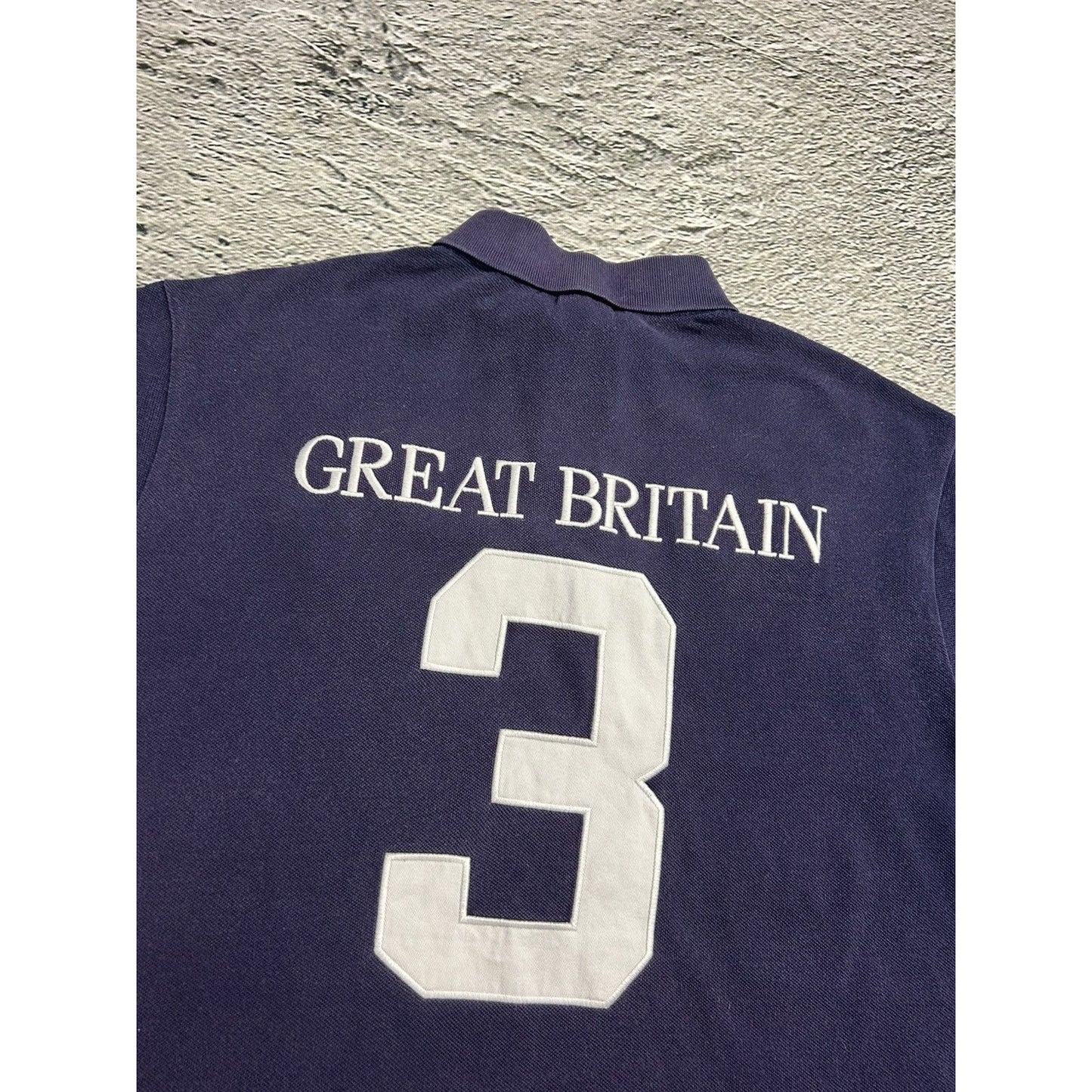 Chief Keef Polo Ralph Lauren Great Britain vintage red navy
