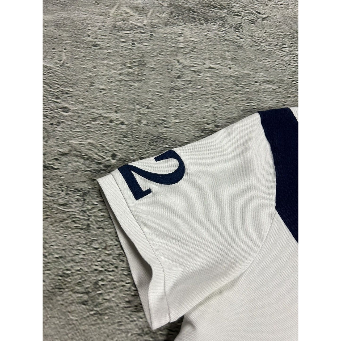 Chief Keef Polo Ralph Lauren vintage big pony white navy
