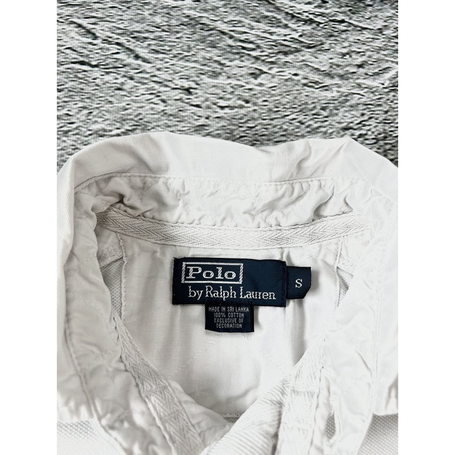 Chief Keef Polo Ralph Lauren vintage white polo USA T-shirt big pony
