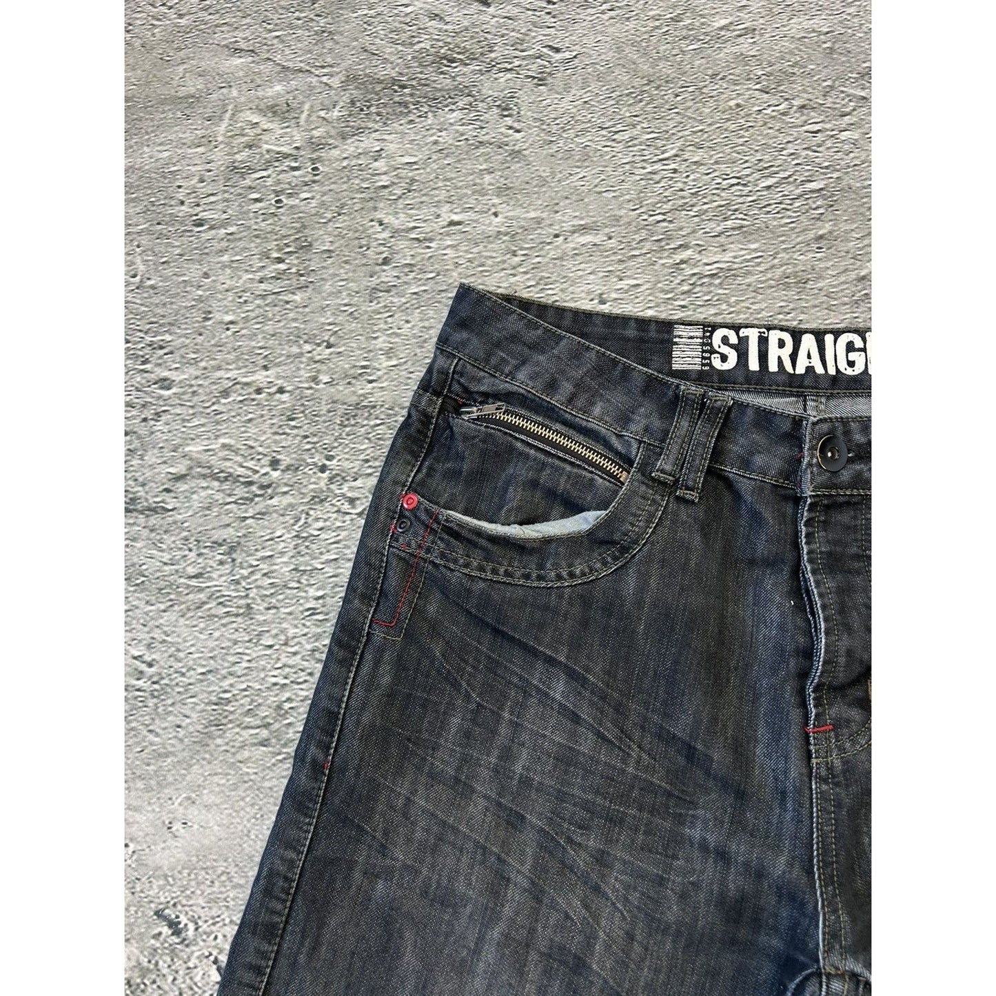 Y2K baggy jeans vintage black