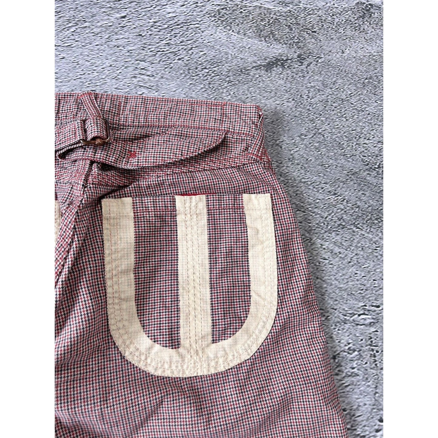 Evisu Yamane jeans vintage red casual pants