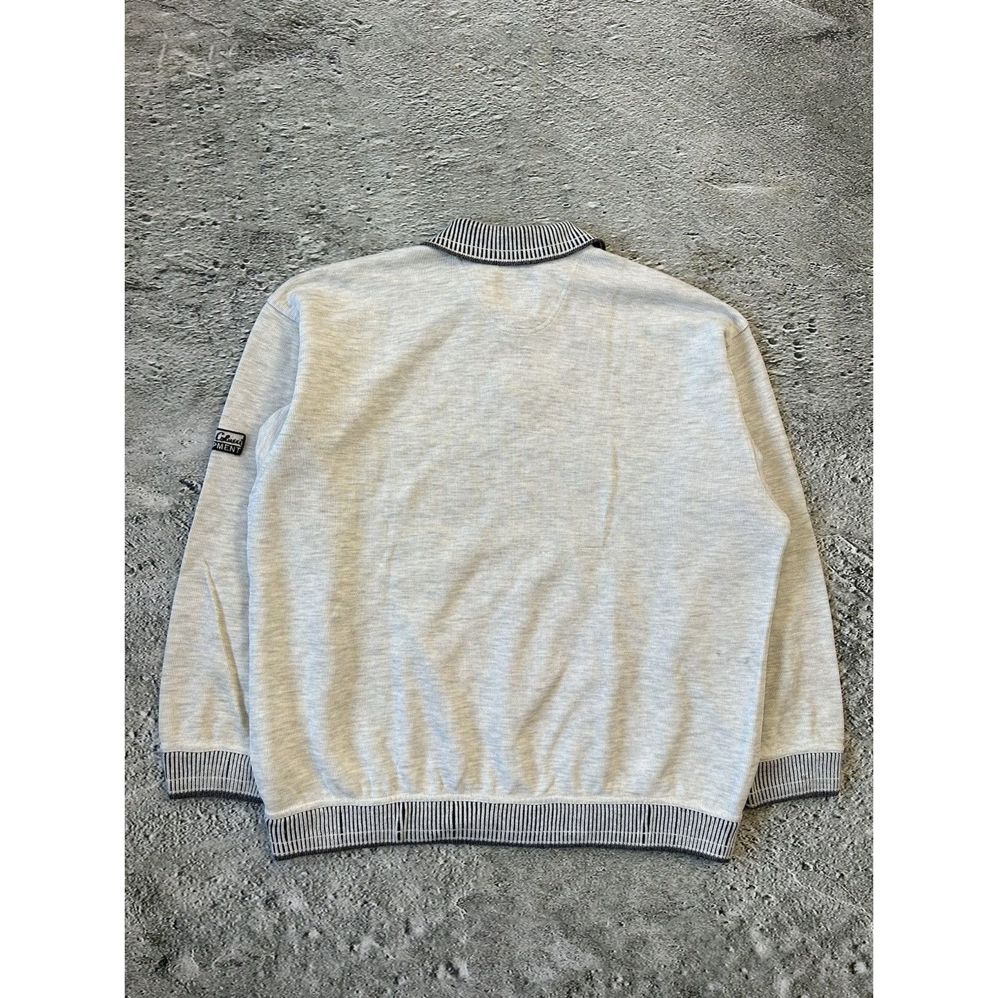 Carlo Colucci vintage sweatshirt grey polo crewneck