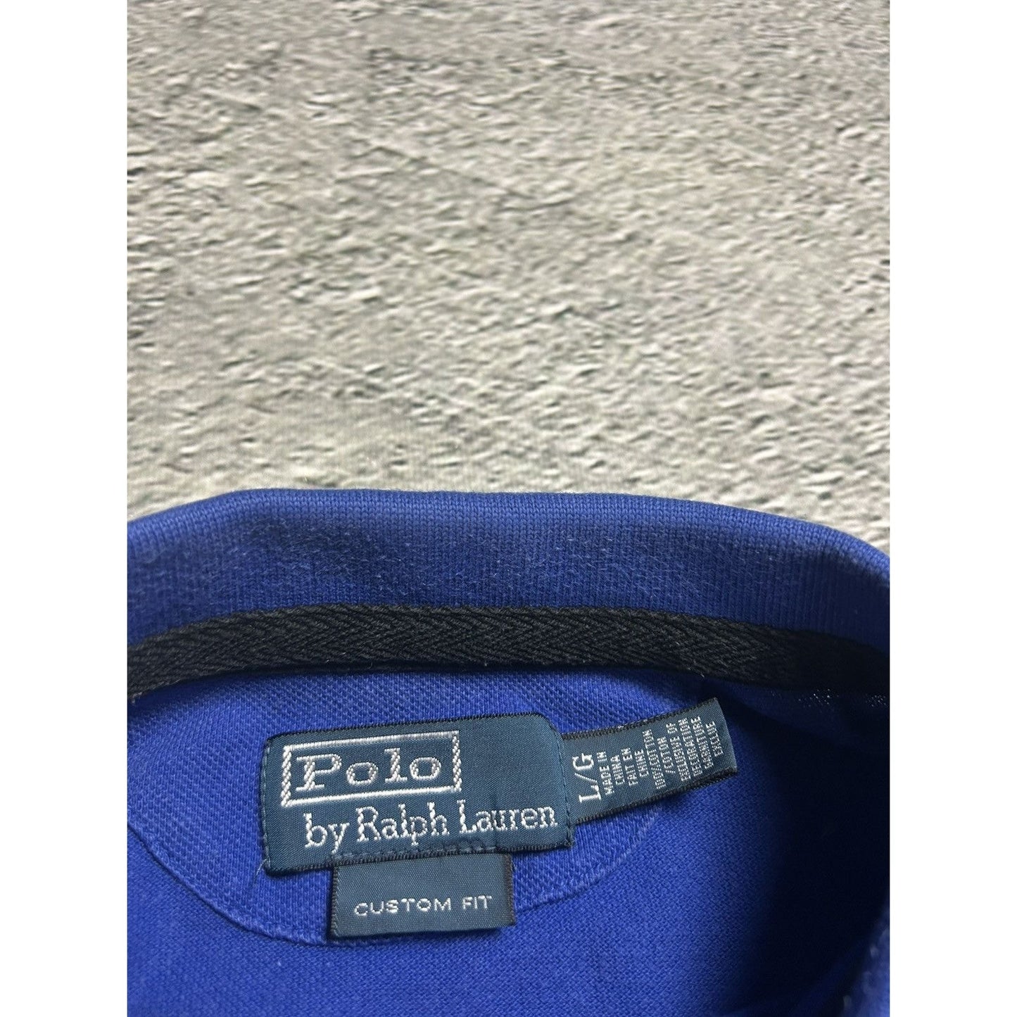 Chief Keef Polo Ralph Lauren blue T-shirt big pony